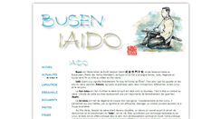 Desktop Screenshot of busen-iaido-dojo.eu